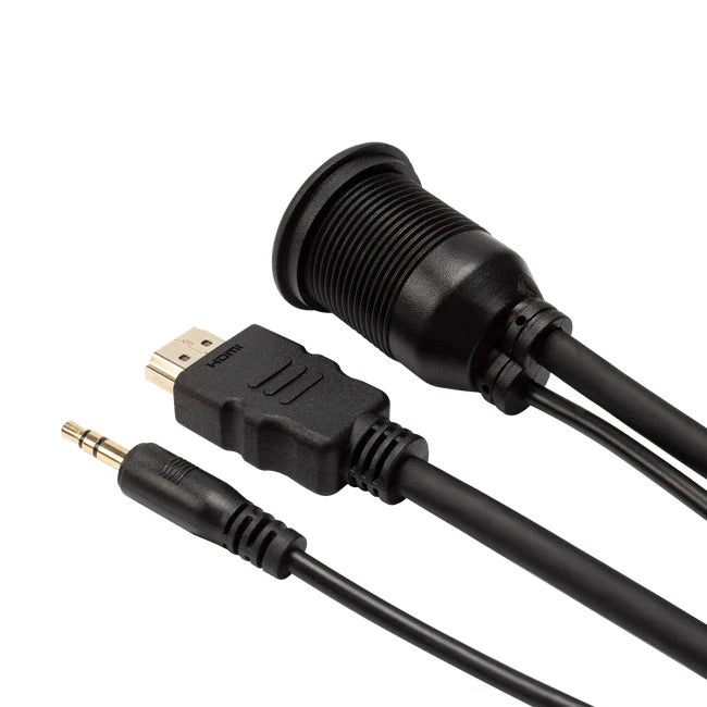 3.5MM And HDMI® To AUX Flush Mount Extension Cable