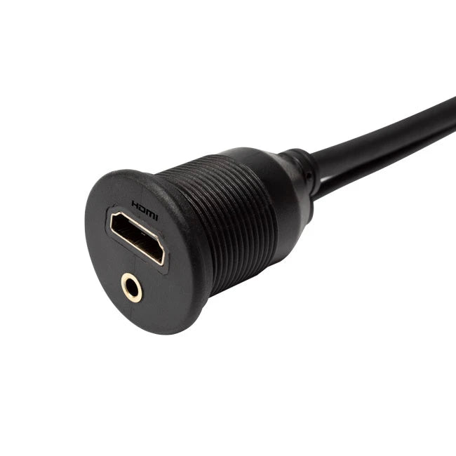 3.5MM And HDMI® To AUX Flush Mount Extension Cable
